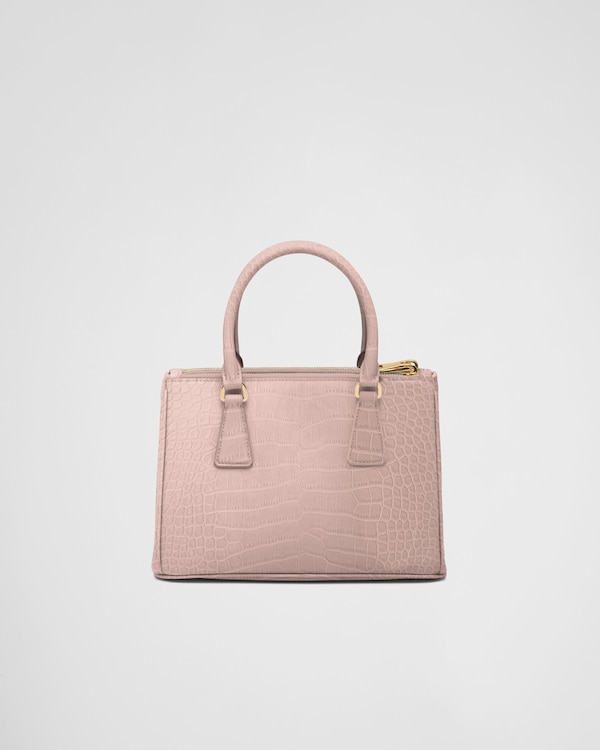 プラダ ガレリア クロコダイルレザー スモールバッグ プラダ ガレリア クロコダイルレザー スモールバッグ