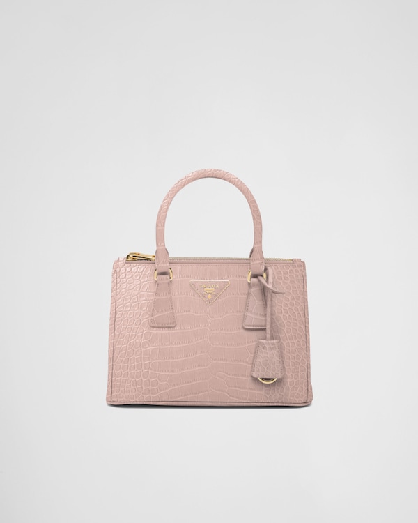 プラダ ガレリア クロコダイルレザー スモールバッグ プラダ ガレリア クロコダイルレザー スモールバッグ