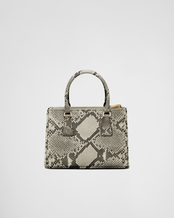 プラダ ガレリア パイソンレザー スモールバッグ プラダ ガレリア パイソンレザー スモールバッグ