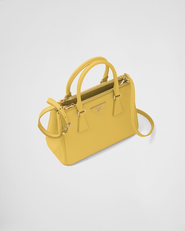 Prada Galleria small Saffiano leather bag - Sunny Yellow Prada Galleria small Saffiano leather bag - Sunny Yellow
