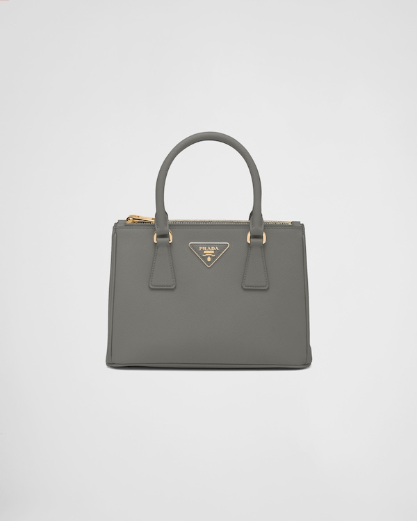 Prada Galleria small Saffiano leather bag - Slate Gray Prada Galleria small Saffiano leather bag - Slate Gray