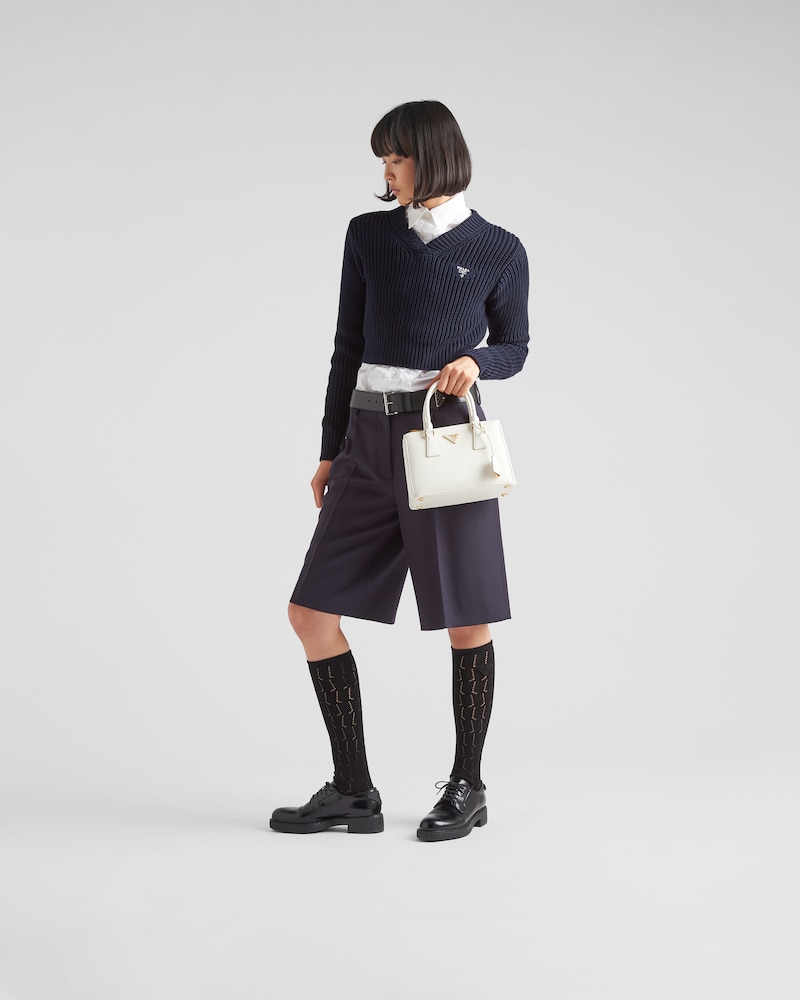 【希少！！】 PRADA プラダ バッグ ハンドバッグ 1BE059 ブラック 