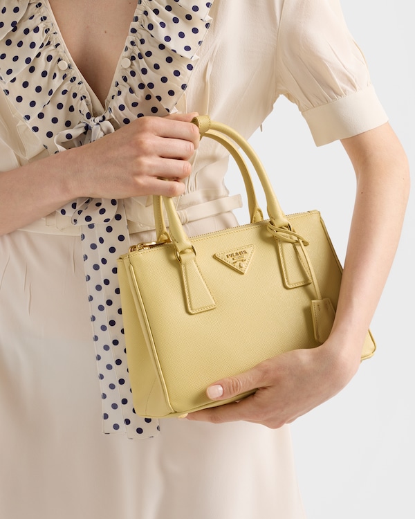Prada Galleria small Saffiano leather bag - Vanilla Prada Galleria small Saffiano leather bag - Vanilla