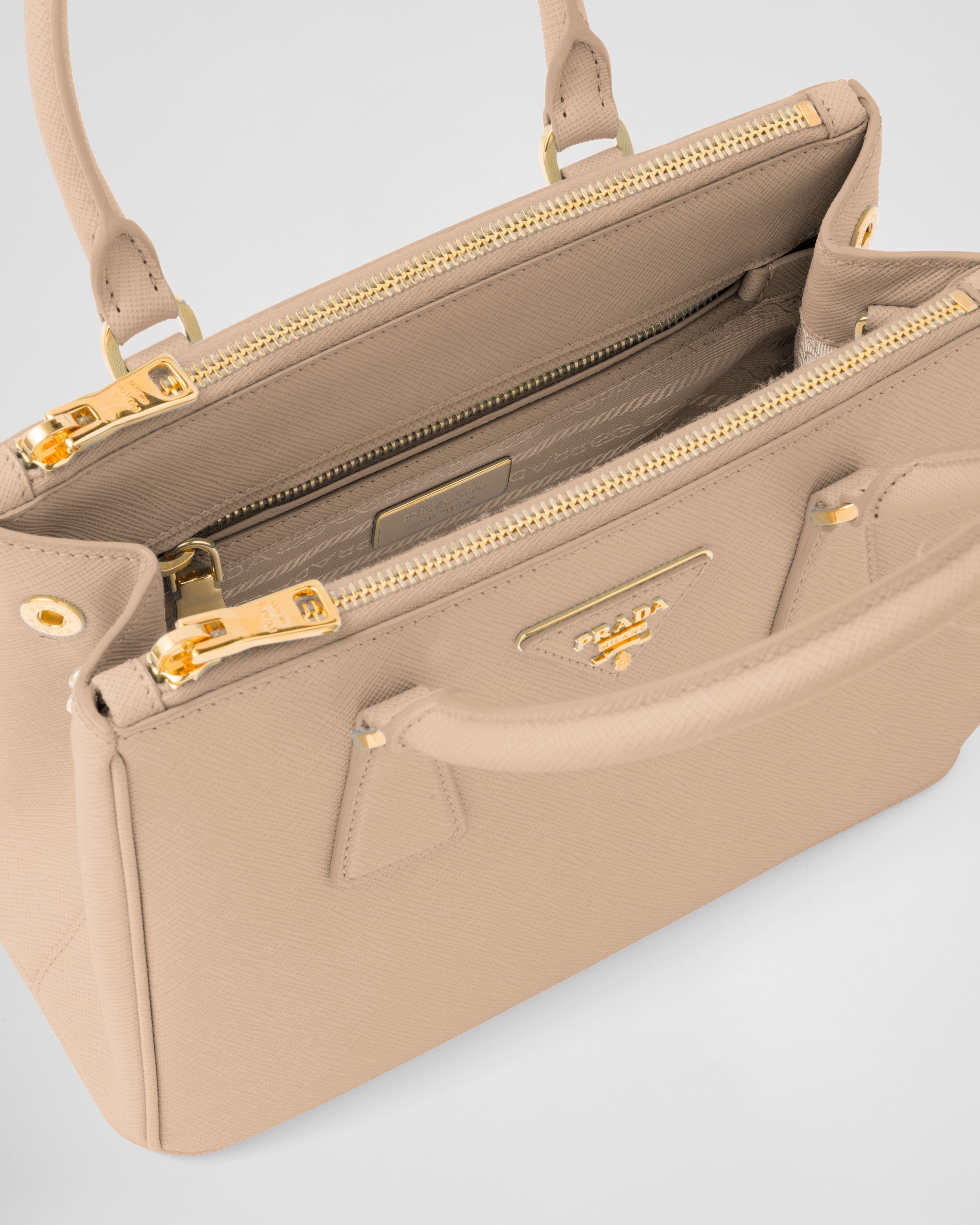 Petit sac Prada Galleria en cuir Saffiano