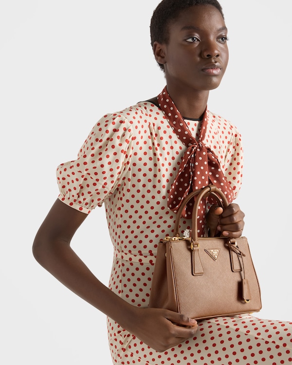 Prada Galleria small Saffiano leather bag - Cognac Prada Galleria small Saffiano leather bag - Cognac