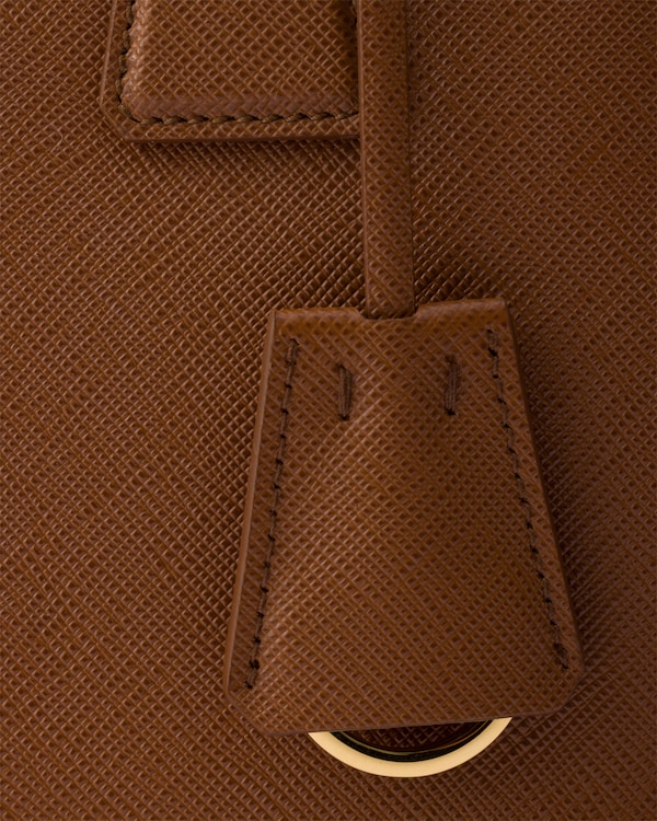 Prada Galleria small Saffiano leather bag - Cognac Prada Galleria small Saffiano leather bag - Cognac