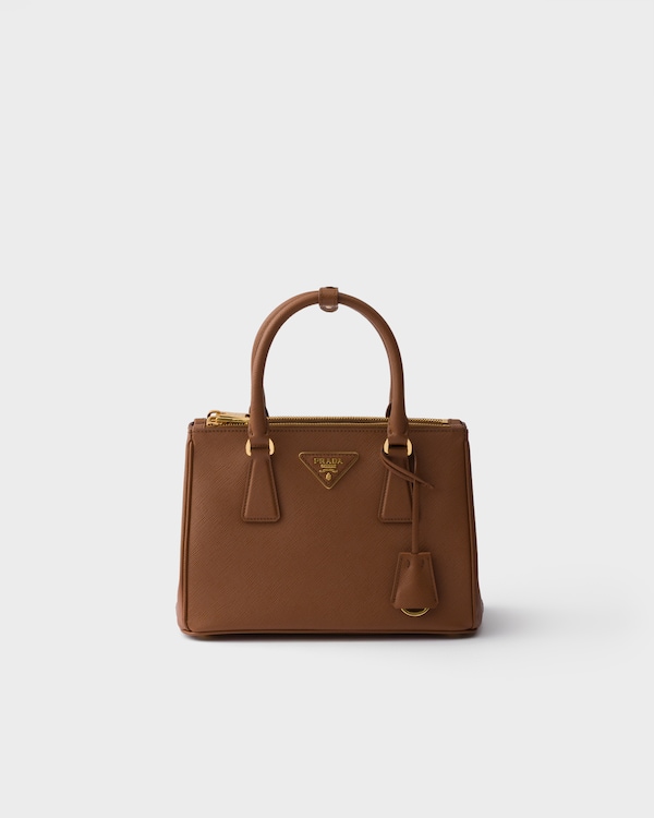 Prada Galleria small Saffiano leather bag - Cognac Prada Galleria small Saffiano leather bag - Cognac
