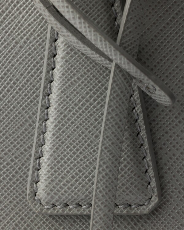 Prada Galleria small Saffiano leather bag - Cloudy Gray Prada Galleria small Saffiano leather bag - Cloudy Gray