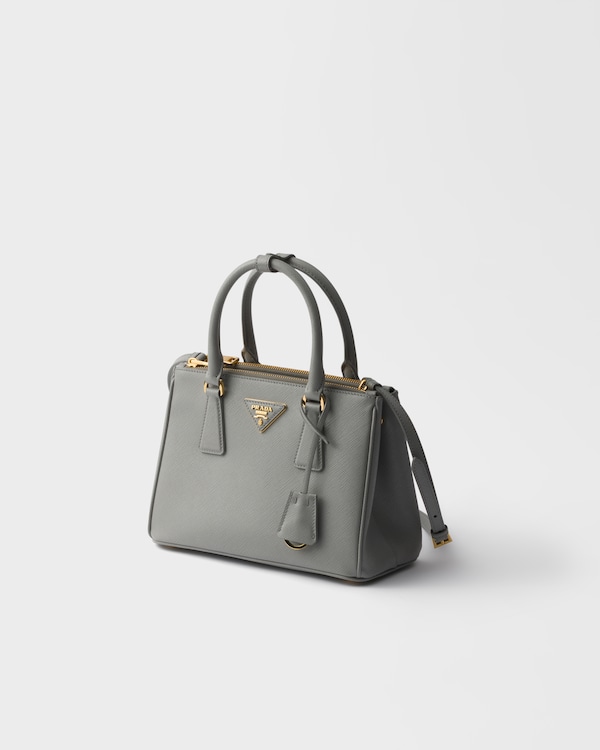 Prada Galleria small Saffiano leather bag - Cloudy Gray Prada Galleria small Saffiano leather bag - Cloudy Gray