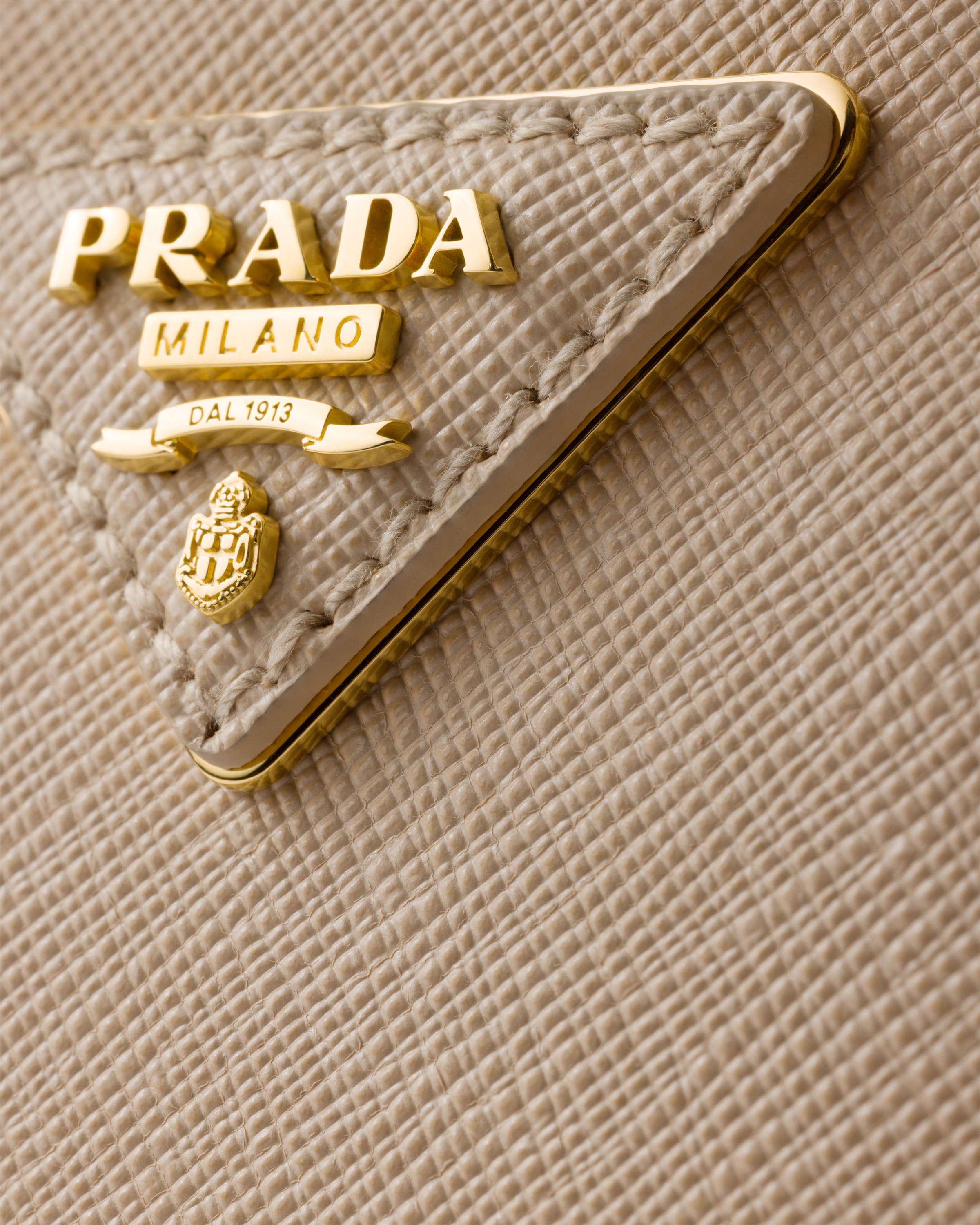 Travertine Stone Prada Galleria small Saffiano leather bag | PRADA