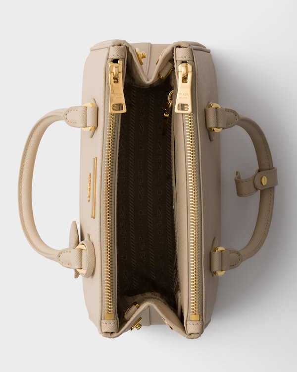Prada Galleria small Saffiano leather bag - Travertine Stone Prada Galleria small Saffiano leather bag - Travertine Stone