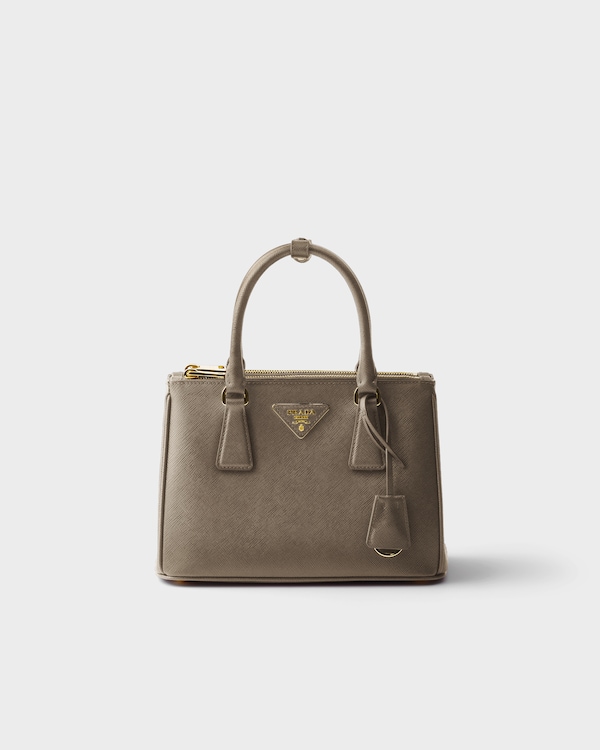 Prada Galleria small Saffiano leather bag - Clay Grey Prada Galleria small Saffiano leather bag - Clay Grey