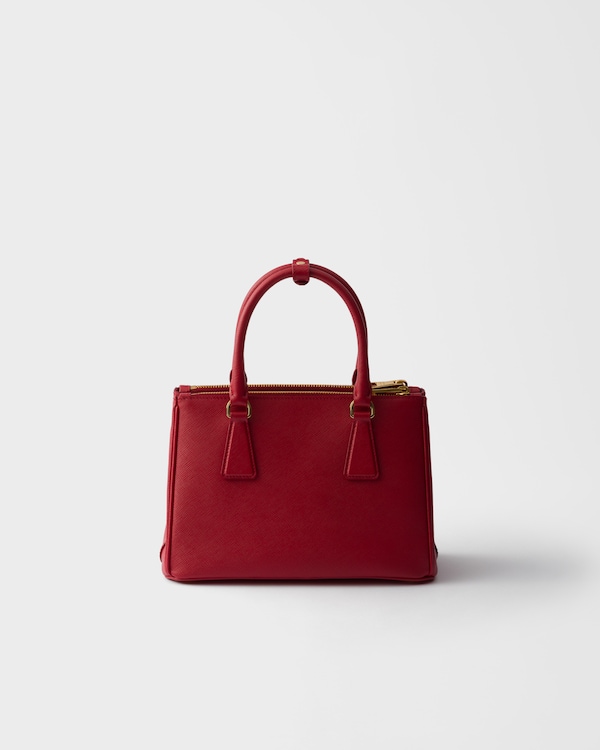 Petit sac Prada Galleria en cuir Saffiano - Rouge Vif Petit sac Prada Galleria en cuir Saffiano - Rouge Vif