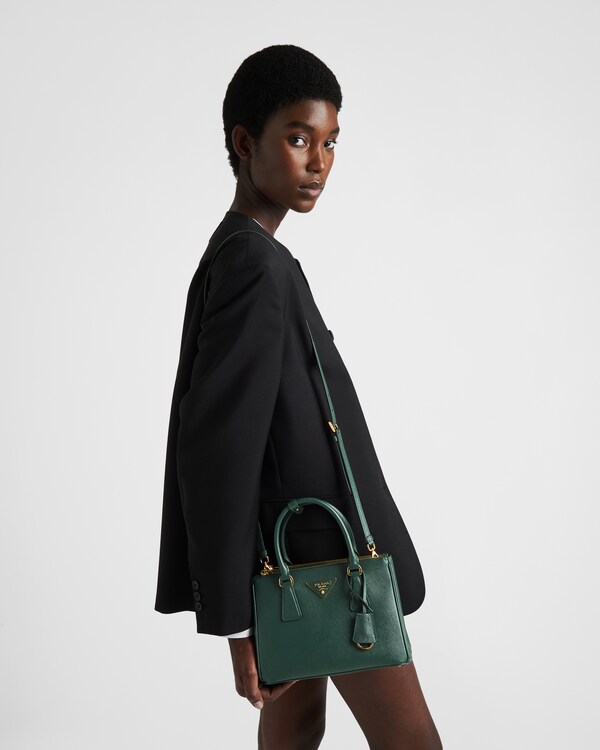 Prada Galleria small Saffiano leather bag - Emerald Green Prada Galleria small Saffiano leather bag - Emerald Green