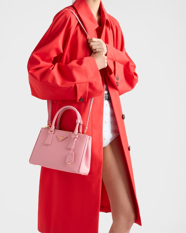Prada Galleria small Saffiano leather bag - Peach Prada Galleria small Saffiano leather bag - Peach