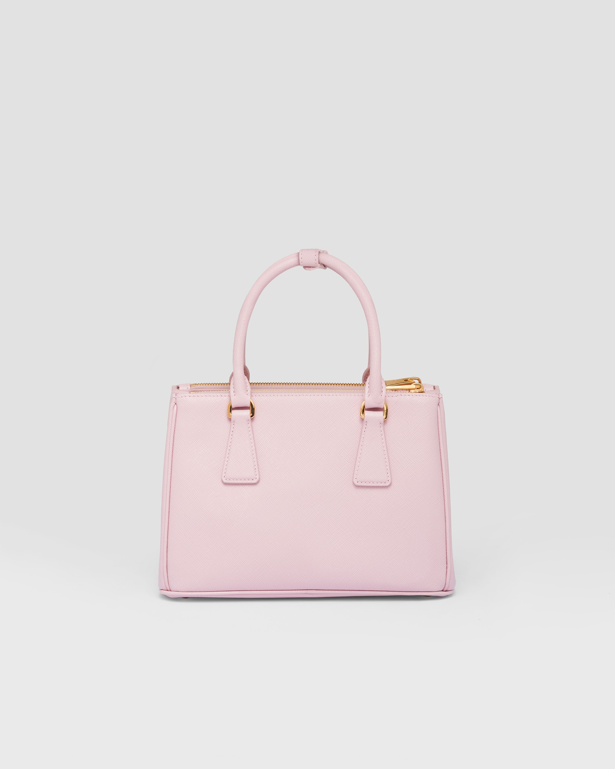 Alabaster Pink Small Prada Galleria Saffiano Leather Bag PRADA