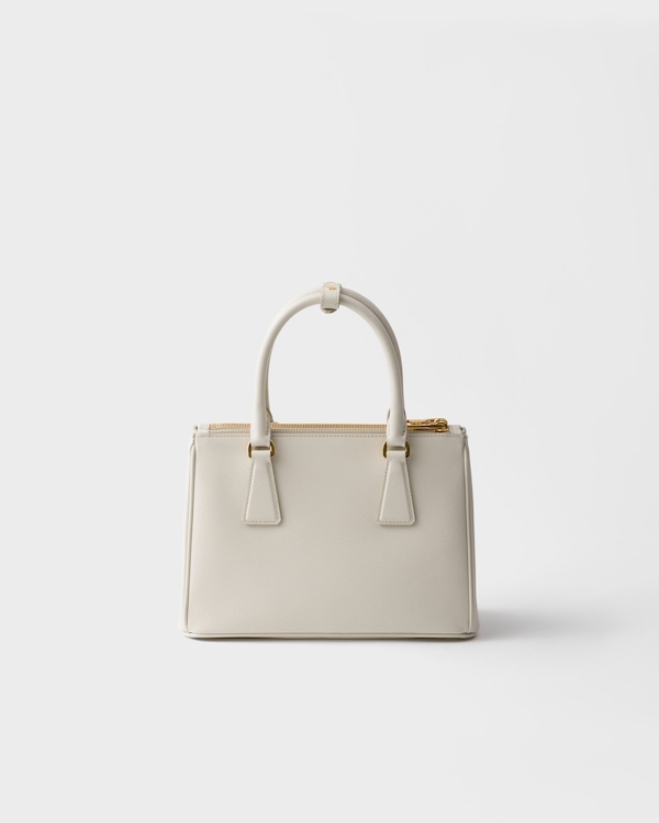 Prada Galleria small Saffiano leather bag - Chalk White Prada Galleria small Saffiano leather bag - Chalk White