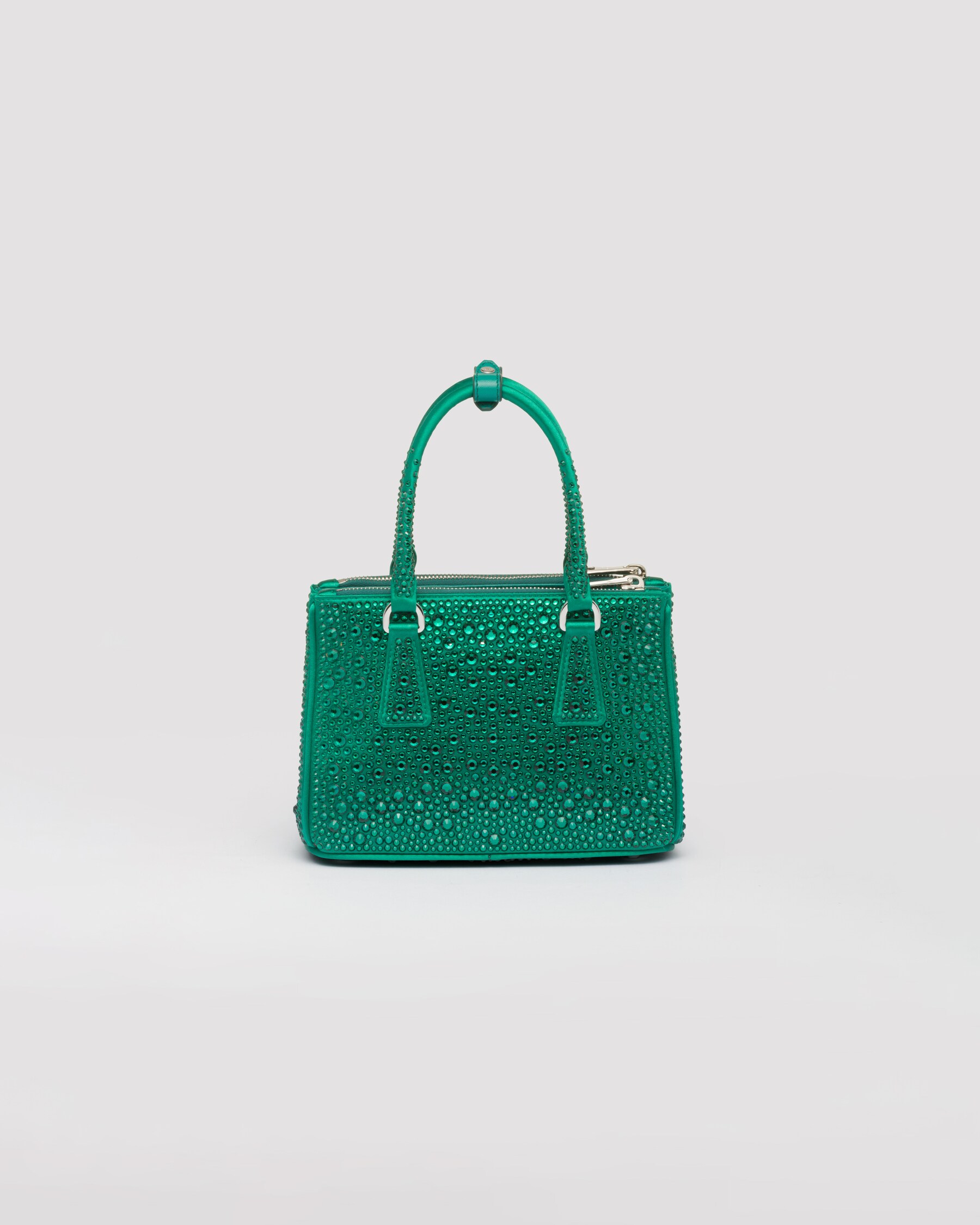 Mango Prada Galleria Satin Minibag With Crystals PRADA