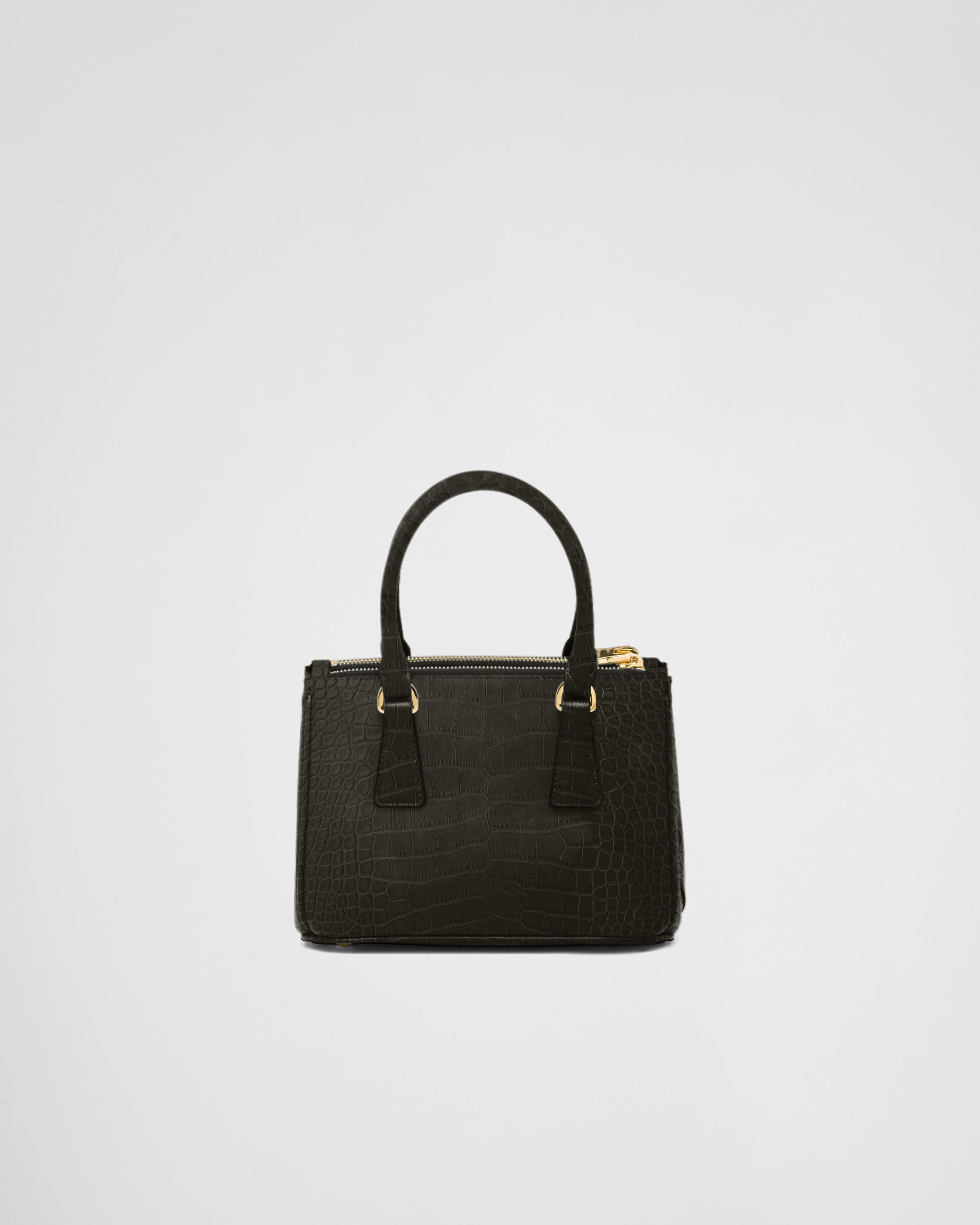 国内発 PRADA Mini Galleria Leather ハンドバッグ 人気 Pink Prada Galleria printed Saffiano leather mini-bag | PRADA