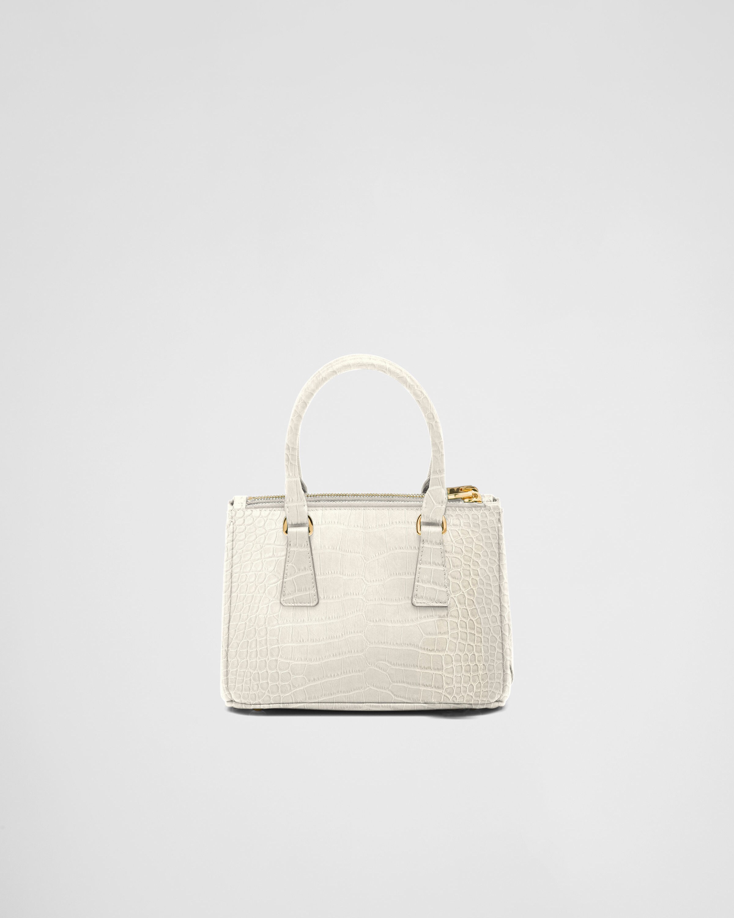 Prada Galleria crocodile leather mini bag