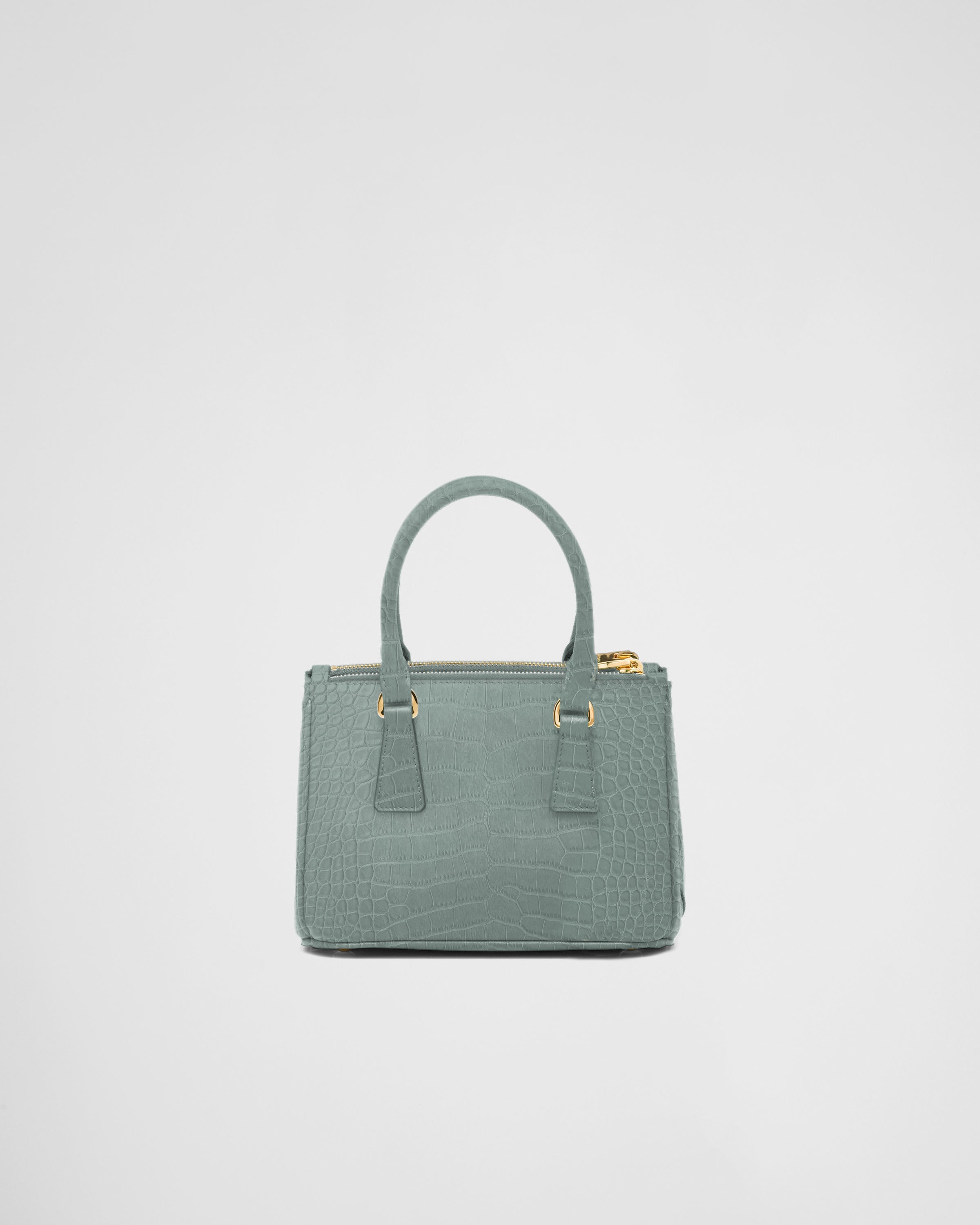 Prada Prada Galleria 鳄鱼皮迷你手袋 4