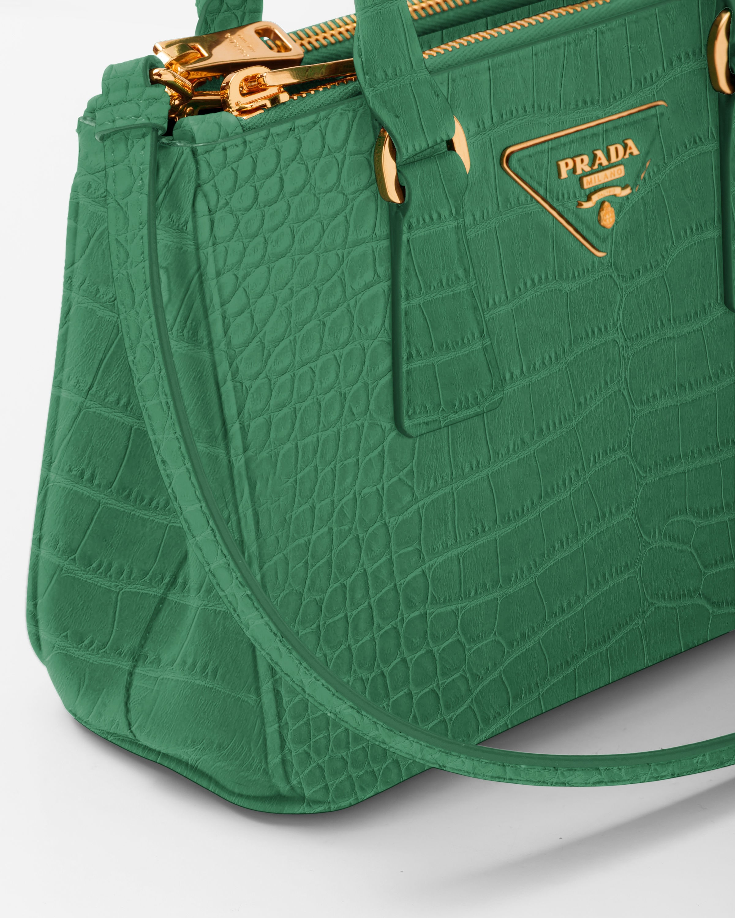 Prada alligator bag hotsell