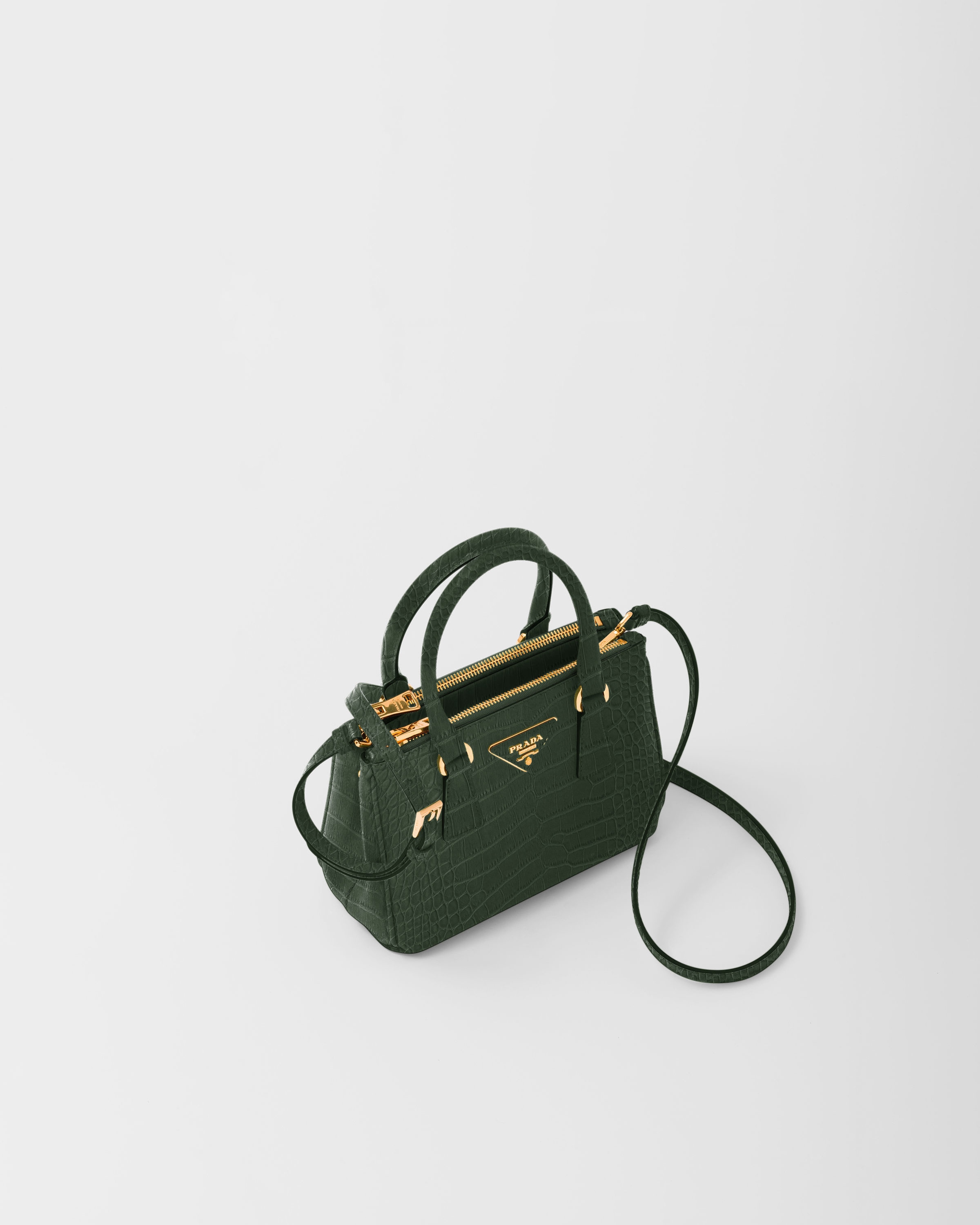 Prada green crocodile bag shop