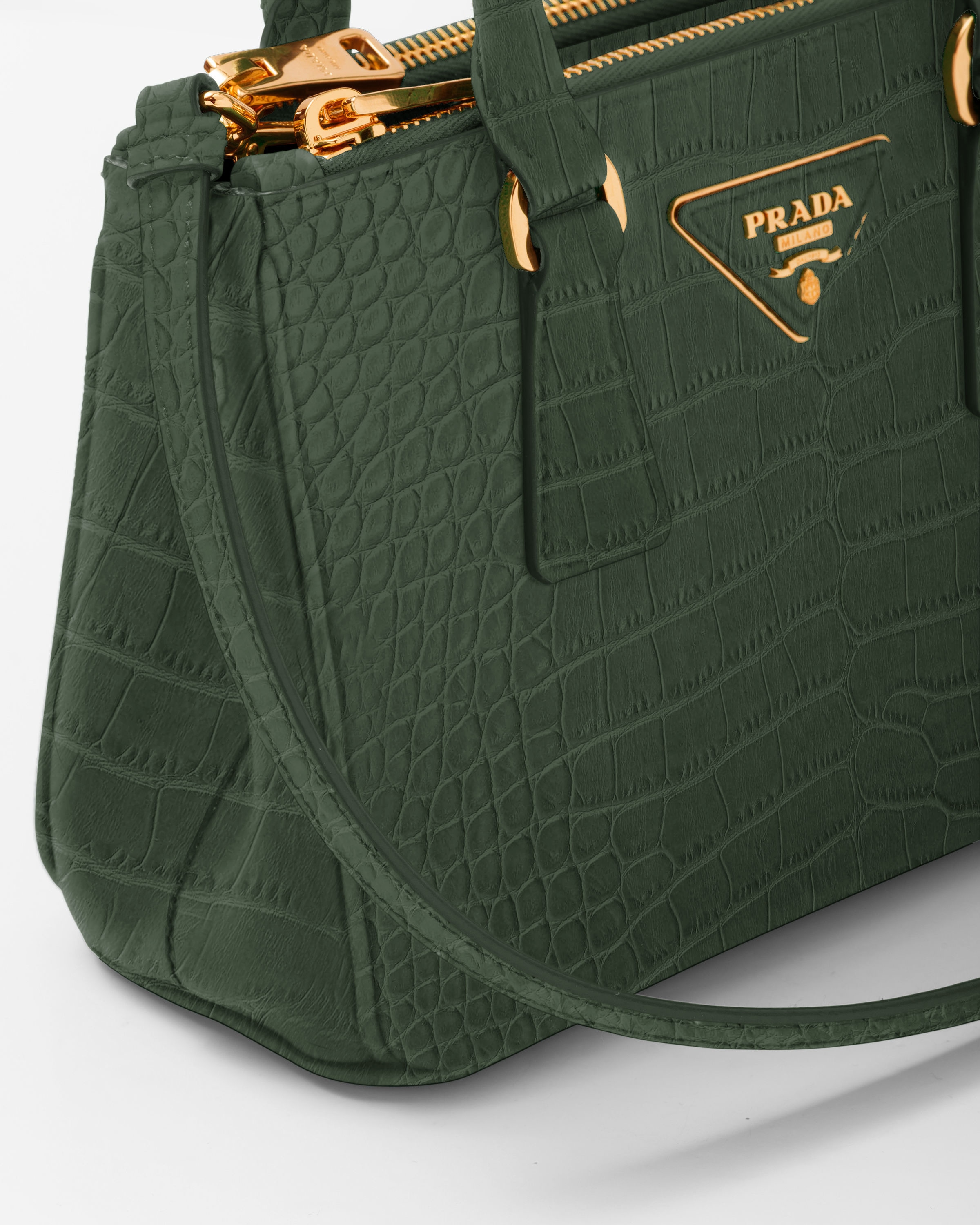 Prada purse green discount