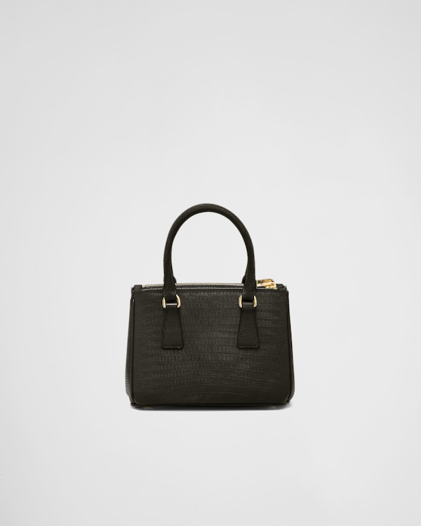 Prada Galleria Mini Bag aus Eidechsenleder Prada Galleria Mini Bag aus Eidechsenleder