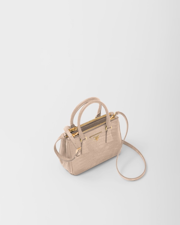 Minibolso Prada Galleria de piel de lagarto Minibolso Prada Galleria de piel de lagarto