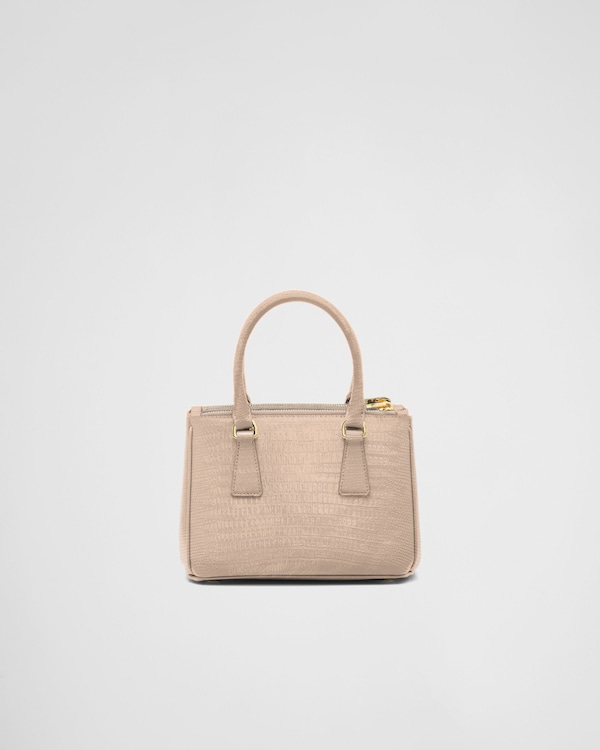 Minibolso Prada Galleria de piel de lagarto Minibolso Prada Galleria de piel de lagarto