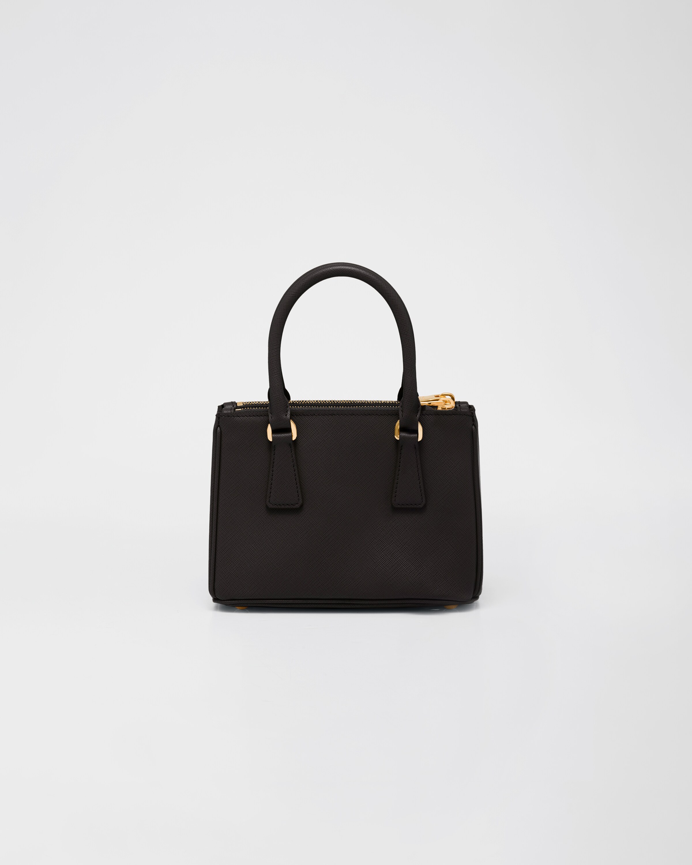 Black Prada Galleria Saffiano Leather Mini-bag