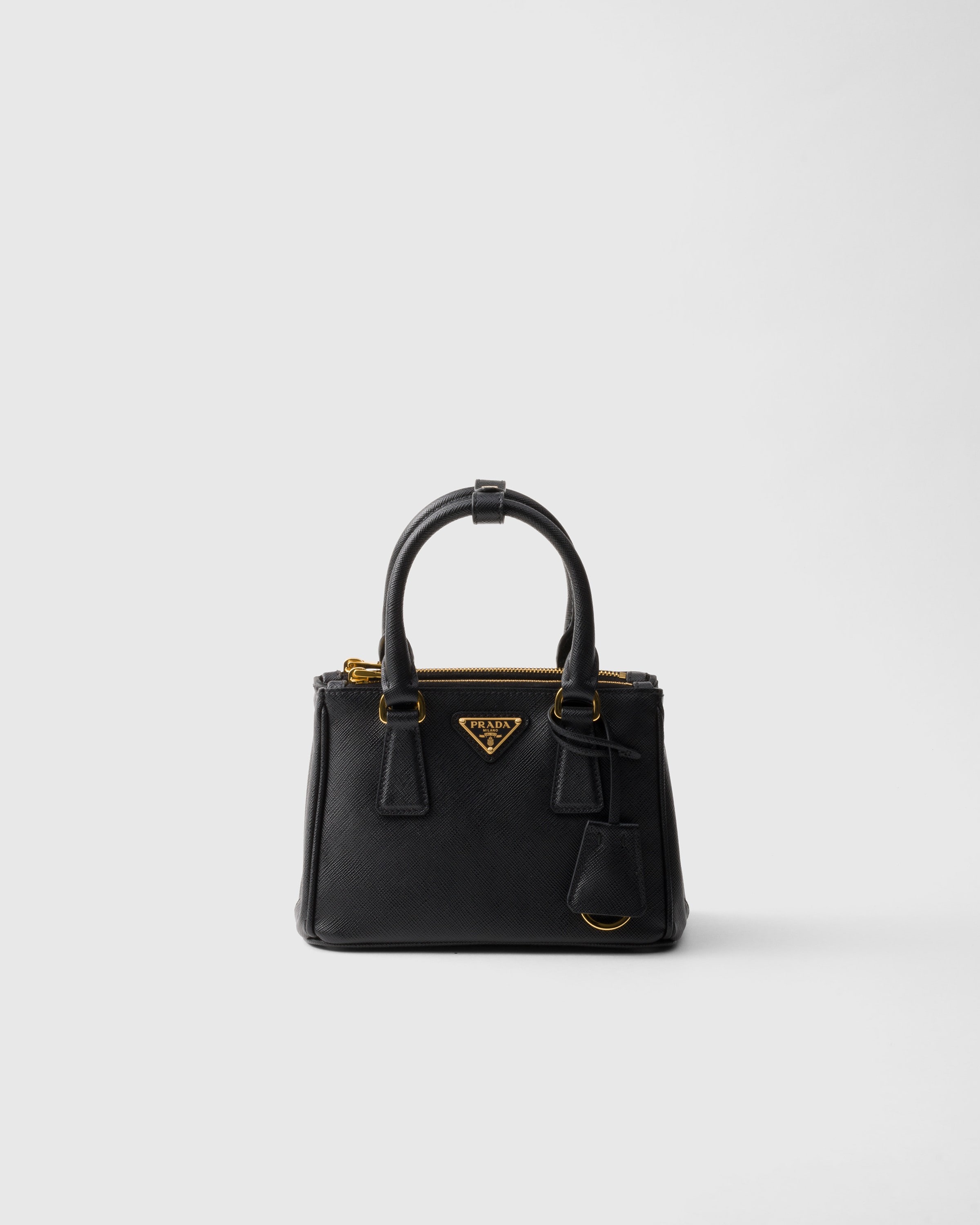 PRADA PRADA GALLERIA MICRO-TASCHE AUS SAFFIANO-LEDER