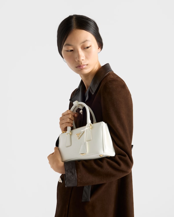 Prada Galleria 漆皮 Saffiano 皮革迷你手袋 Prada Galleria 漆皮 Saffiano 皮革迷你手袋