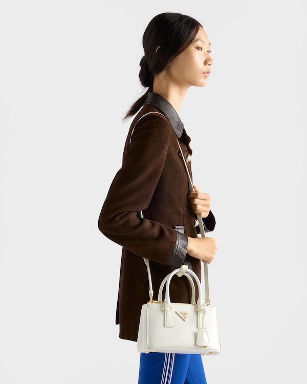 Prada Galleria 漆皮 Saffiano 皮革迷你手袋 Prada Galleria 漆皮 Saffiano 皮革迷你手袋