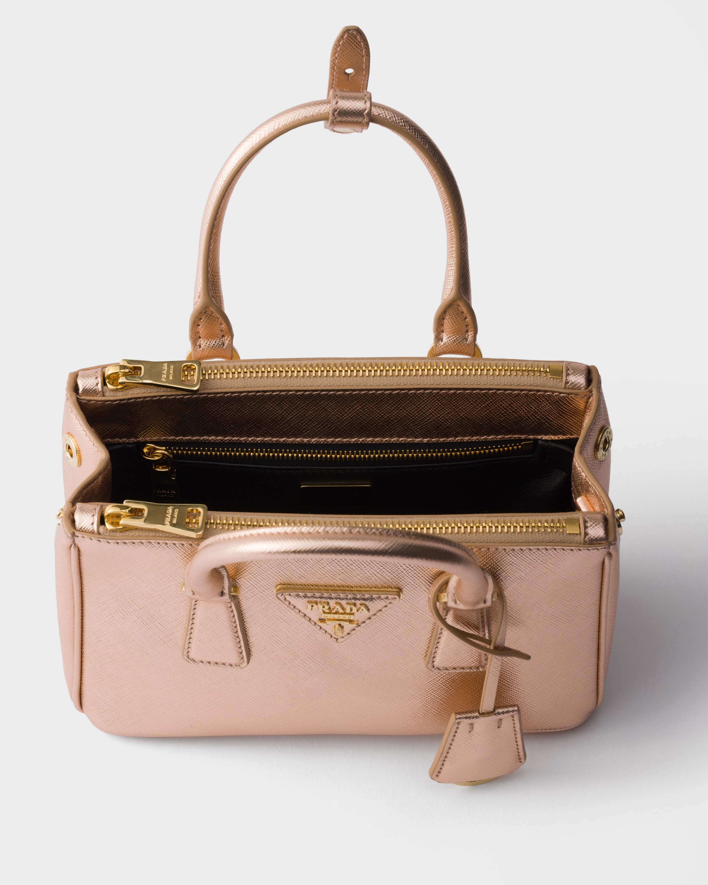 Prada Galleria patent Saffiano leather mini-bag