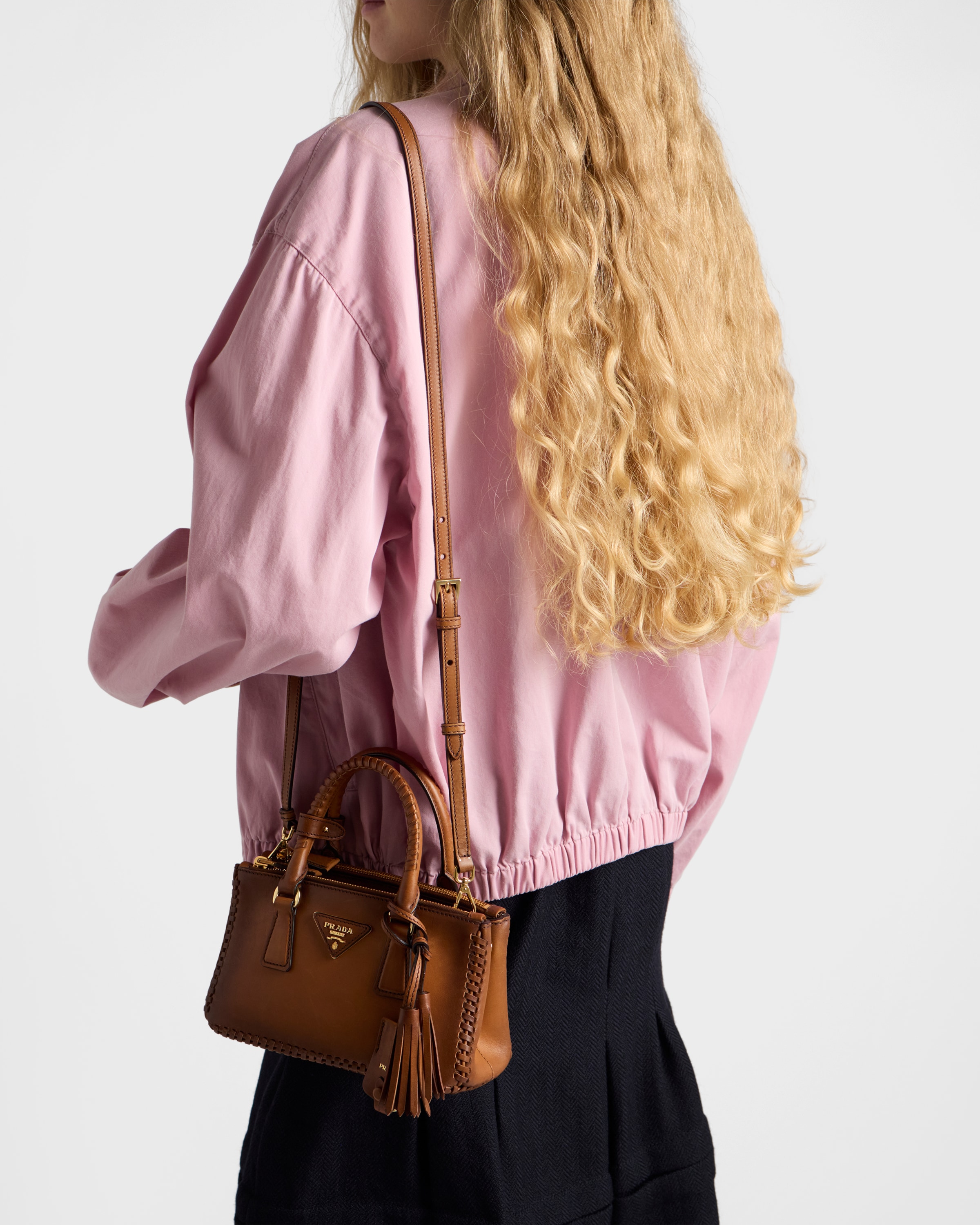 Prada Galleria mini leather bag