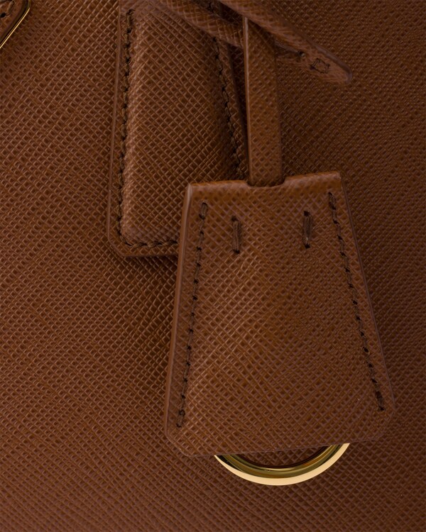 Prada Galleria mini Saffiano leather bag - Cognac Prada Galleria mini Saffiano leather bag - Cognac