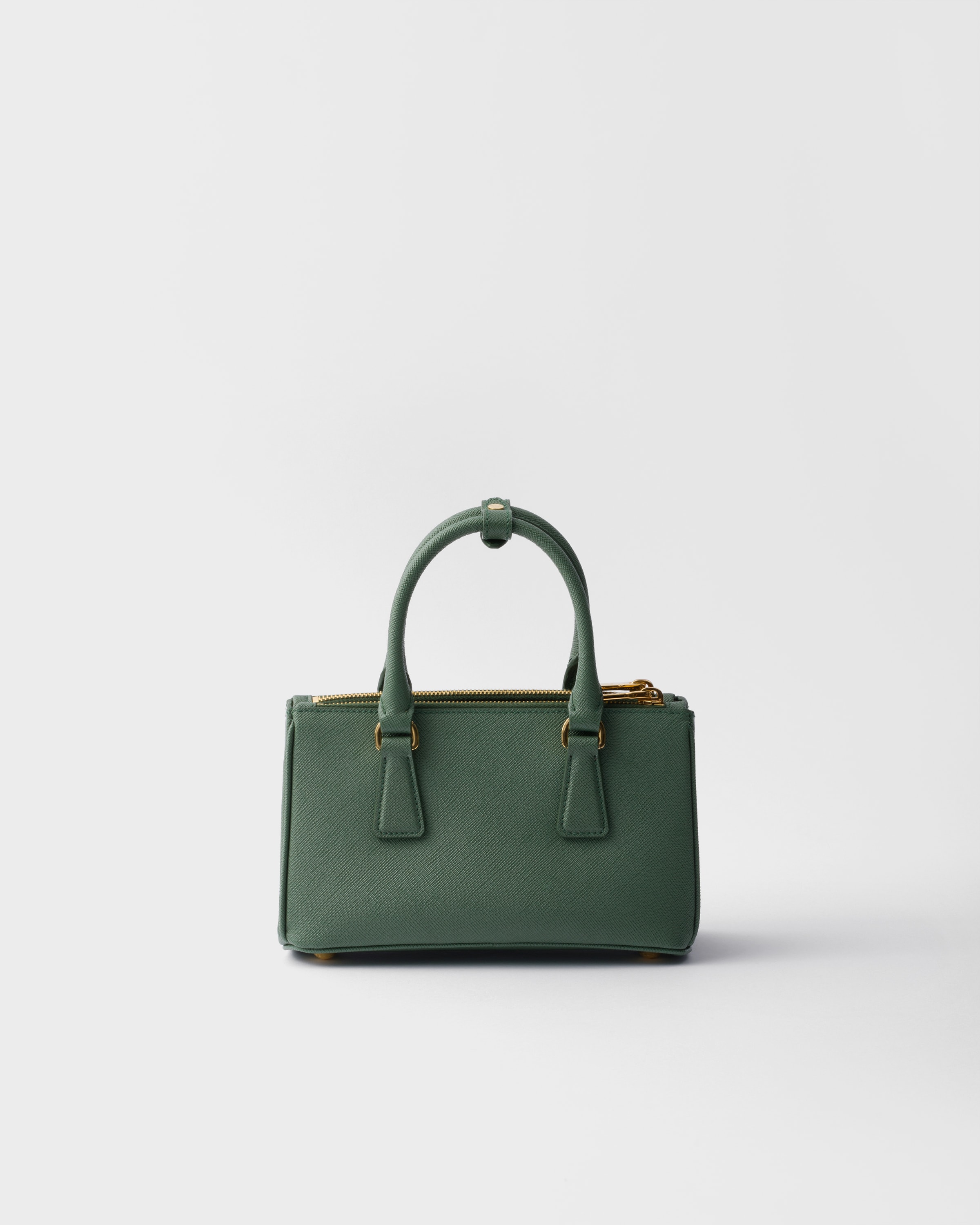 サルビアグリーン サフィアーノレザー ミニバッグ | PRADA