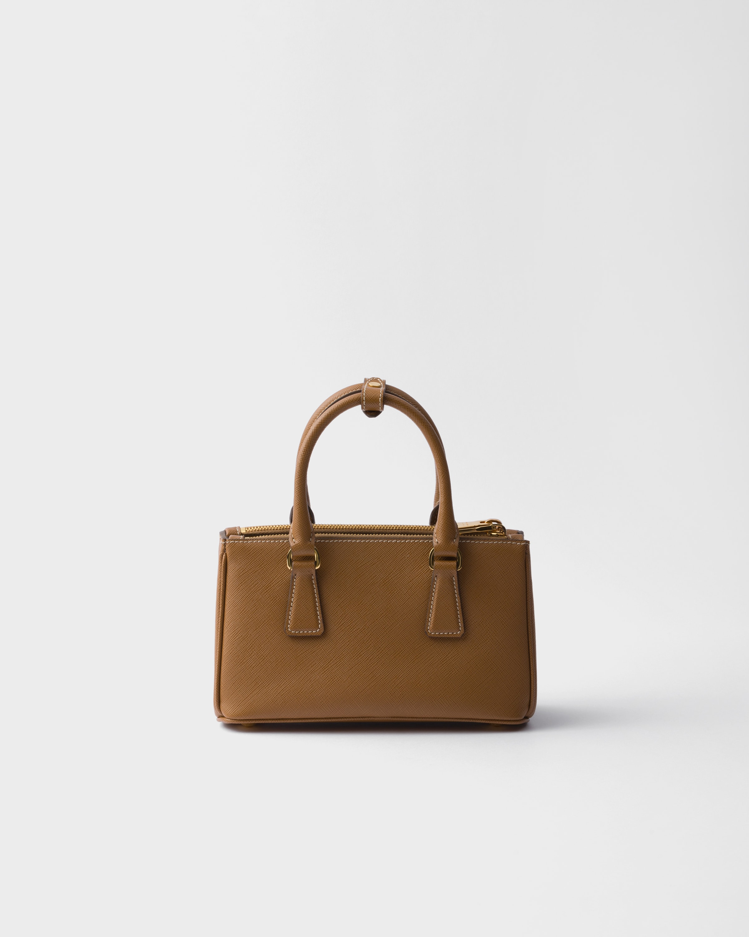 キャメル サフィアーノレザー ミニバッグ | PRADA