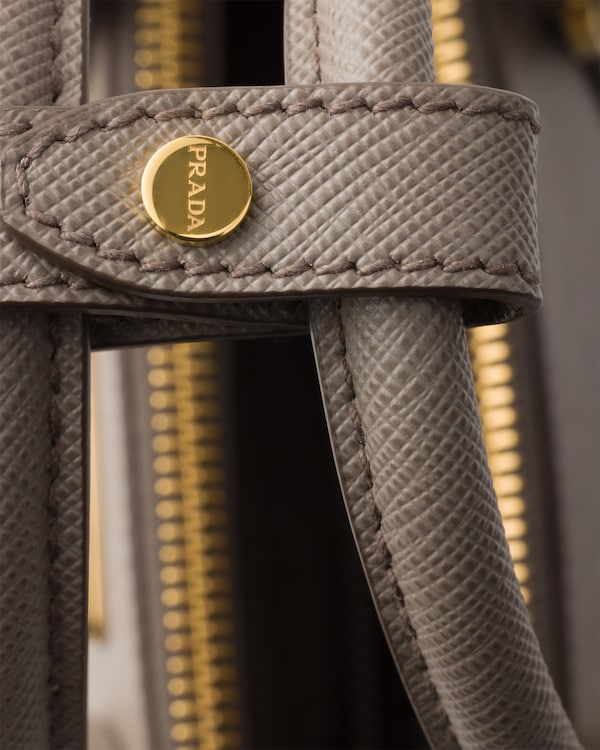 Prada Galleria mini Saffiano leather bag - Clay Grey Prada Galleria mini Saffiano leather bag - Clay Grey