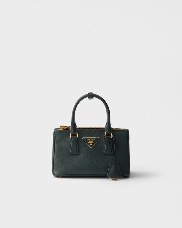 Prada Galleria mini Saffiano leather bag - Emerald Green Prada Galleria mini Saffiano leather bag - Emerald Green