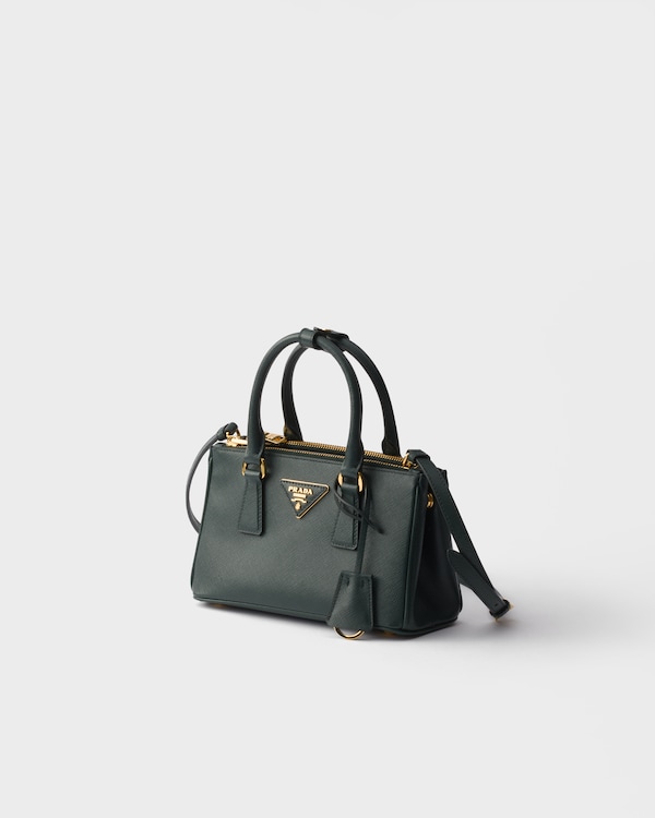 Prada Galleria mini Saffiano leather bag - Emerald Green Prada Galleria mini Saffiano leather bag - Emerald Green
