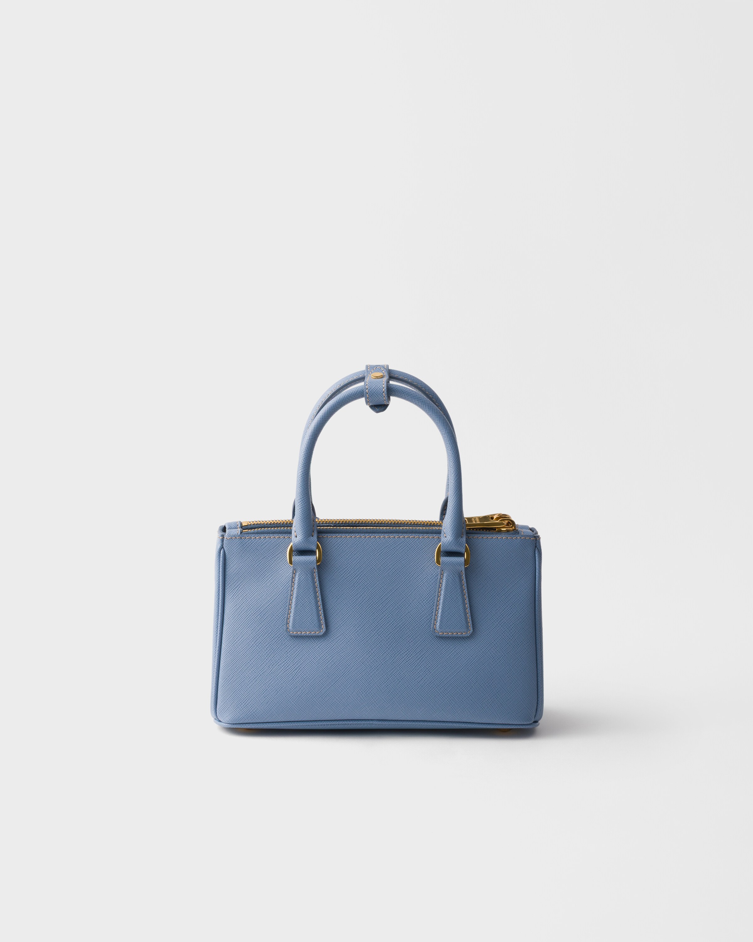Aviation Blue Prada Galleria Mini Saffiano Leather Bag | PRADA