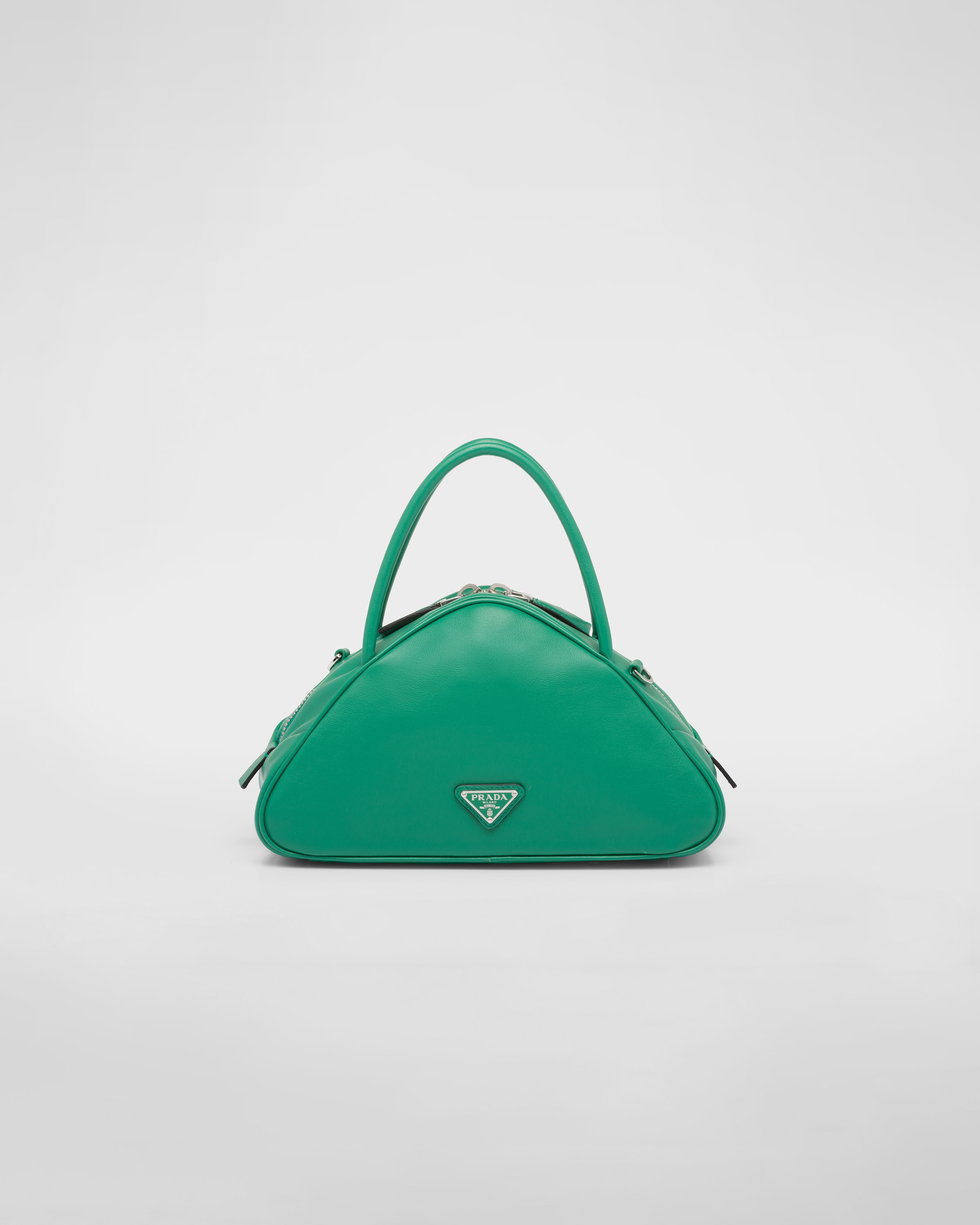 Mango Leather Prada Triangle bag Prada