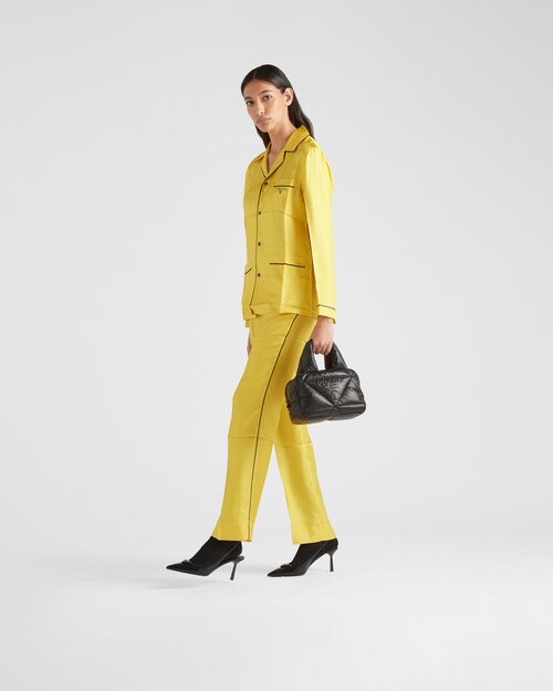 Prada Henkeltasche aus gestepptem Nappa\u002DLeder 2