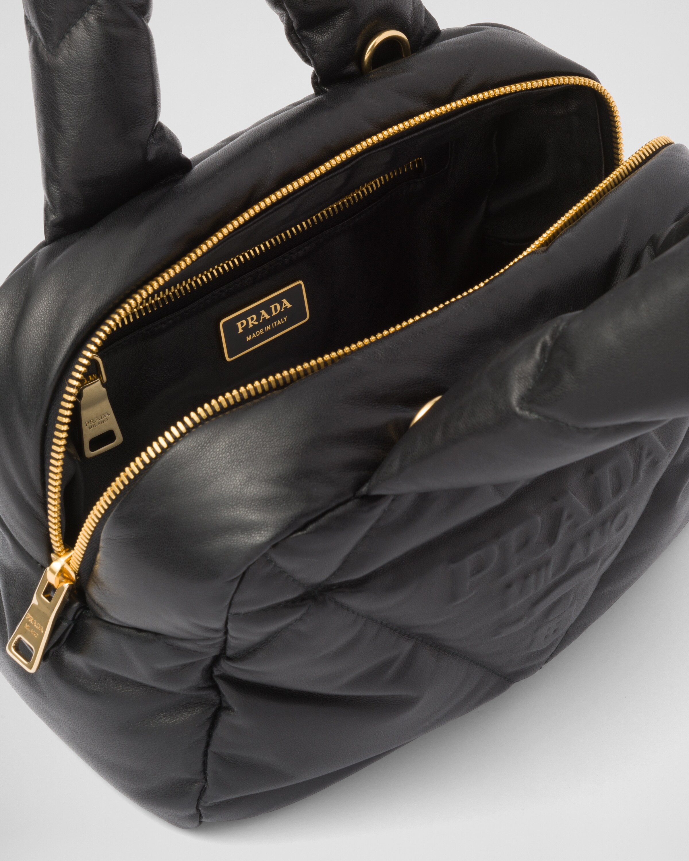 Prada Henkeltasche aus gestepptem Nappa\u002DLeder 5