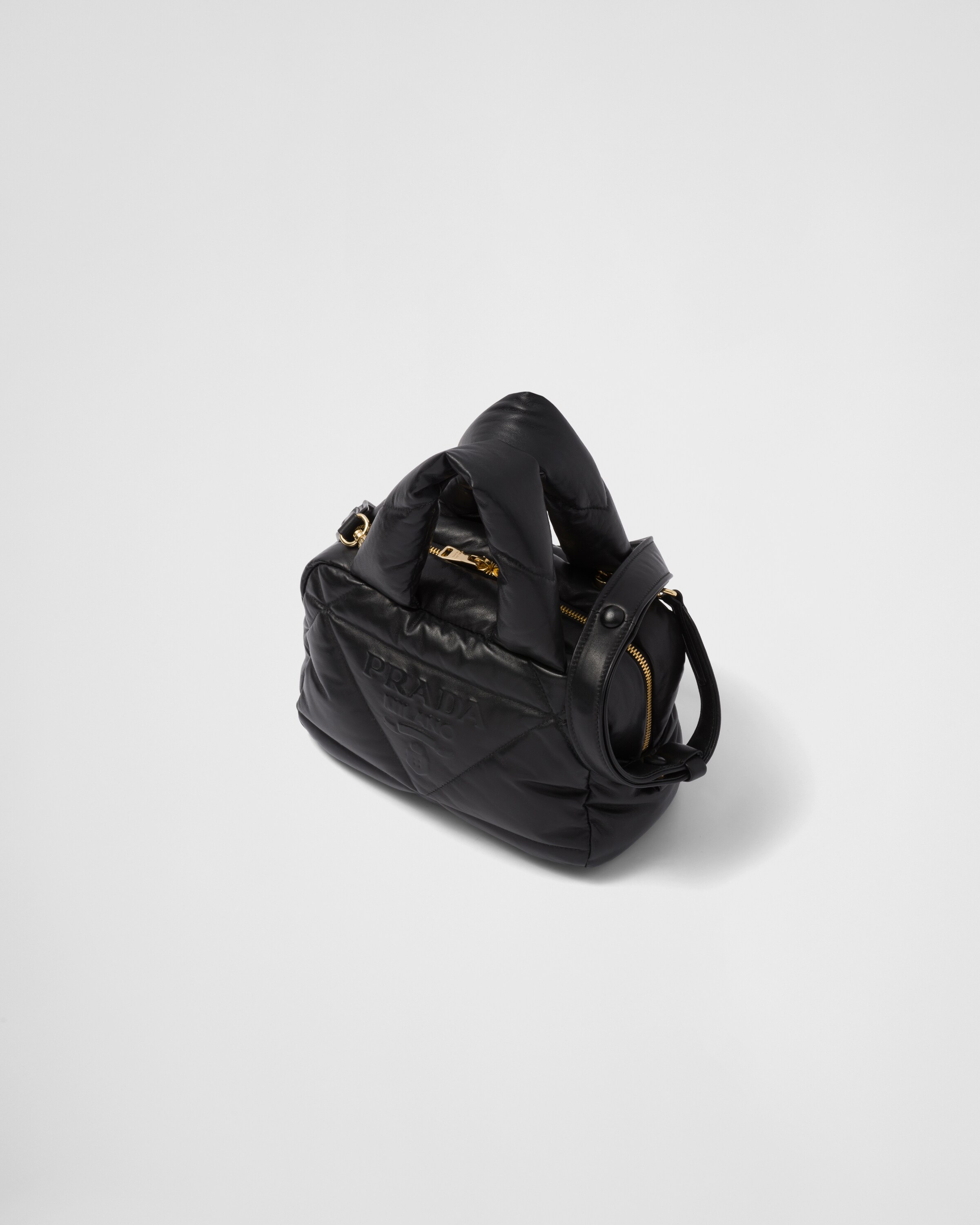Prada Henkeltasche aus gestepptem Nappa\u002DLeder 3