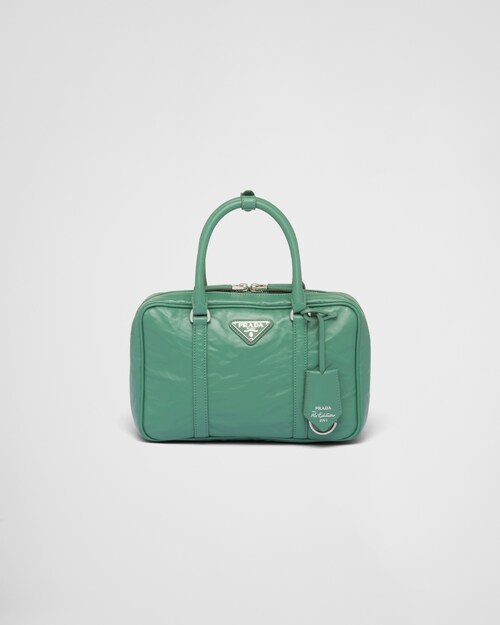 Prada Medium antique nappa leather top handle bag 1