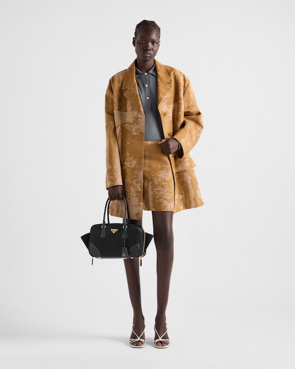 Prada Re-Edition 1978 medium Re-Nylon and Saffiano leather two-handle bag Prada Re-Edition 1978 medium Re-Nylon and Saffiano leather two-handle bag